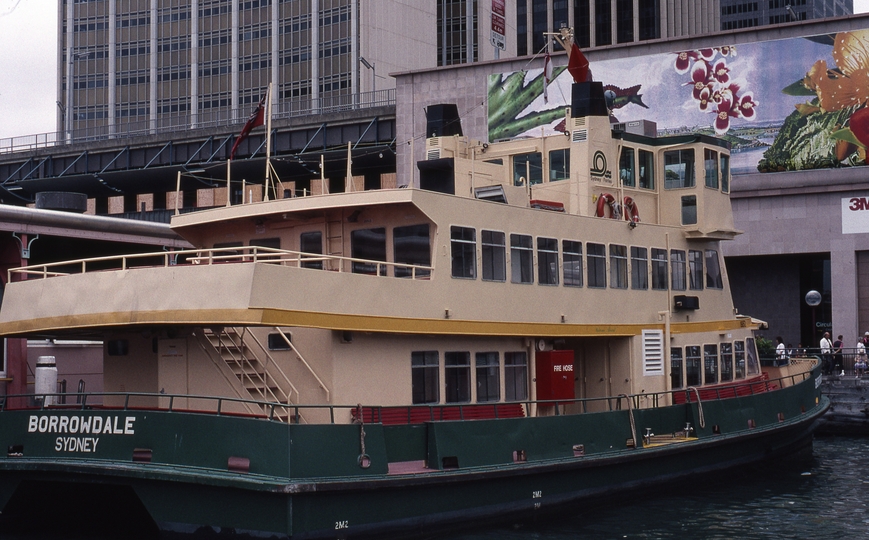 400707: Circular Quay NSW Sydney Ferry 'Borrowdale'