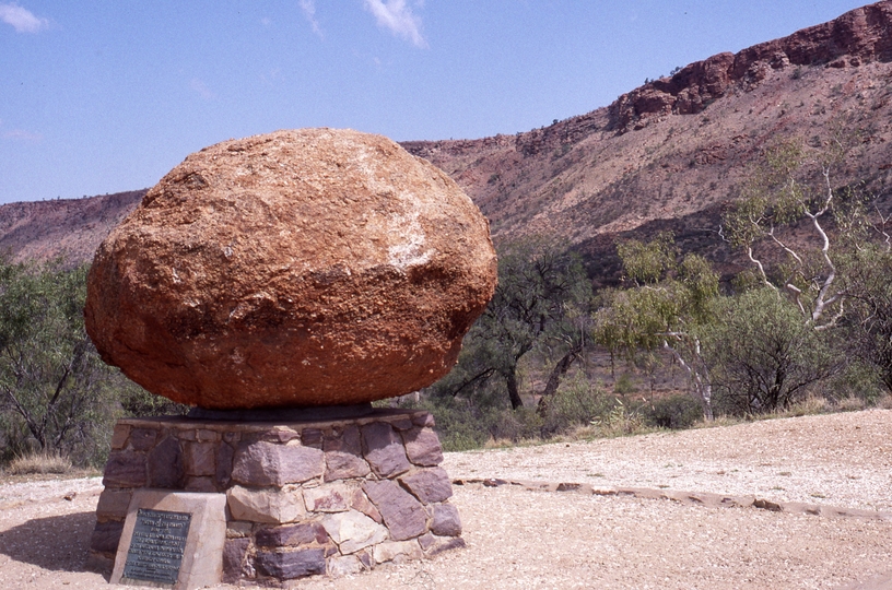 400768: near Alice Springs NT Flynn's grave