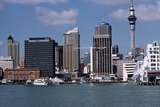 400821: Auckland North Island NZ viewed from harbour