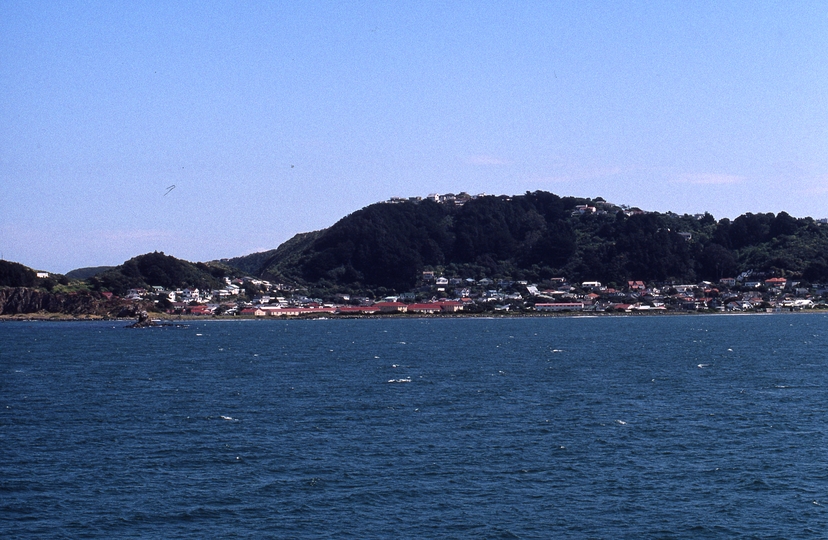 400845: Seatoun North Island NZ viewed from Interisland Ferry