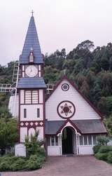 400868: Nelson South Island NZ Founders' Park Old St Peter's Church