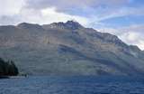 401002: Lake Wakitipu South Island NZ Mountains and shore opposite Queenstown