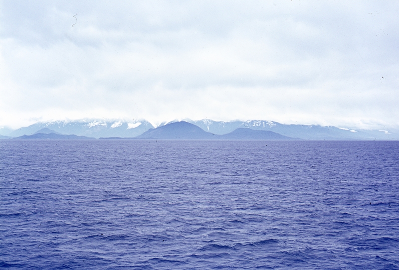 401075: near Vancouver BC Canada Approaching shore on ferry from Nanaimo Photo Wendy Langford