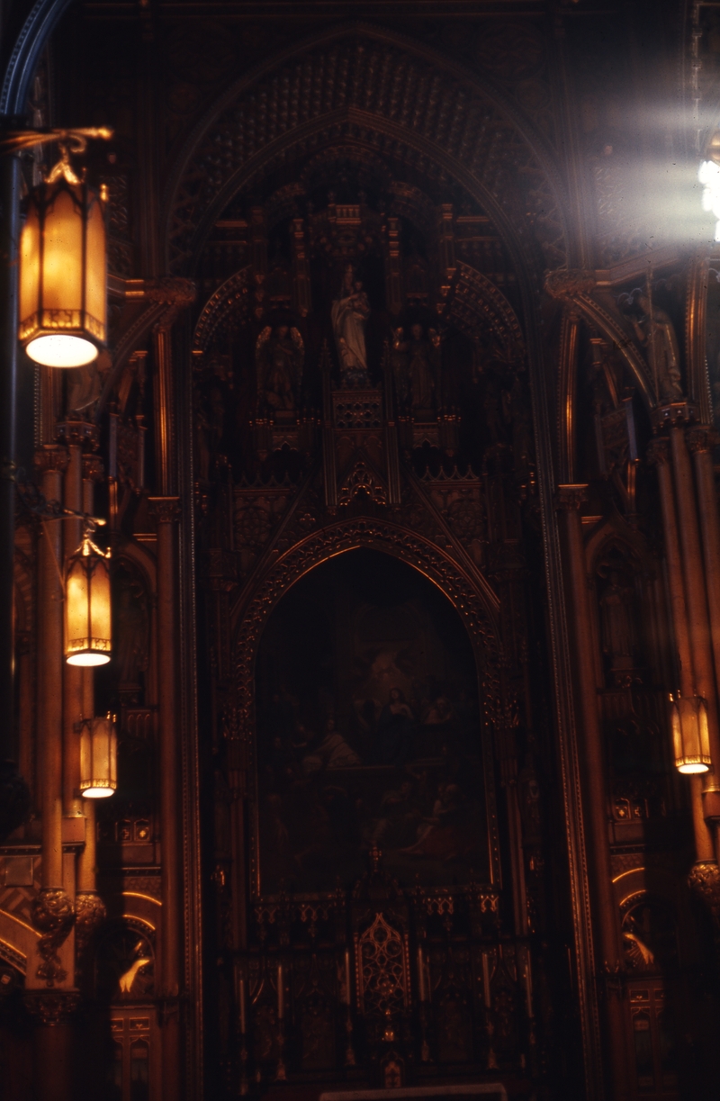 401190: Montreal QC Canada Interior Chapel Notre Dame Cathedral