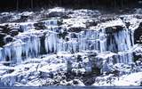 401225: Yoho BC Canada Frozen Waterfal Photo Wendy Langford l