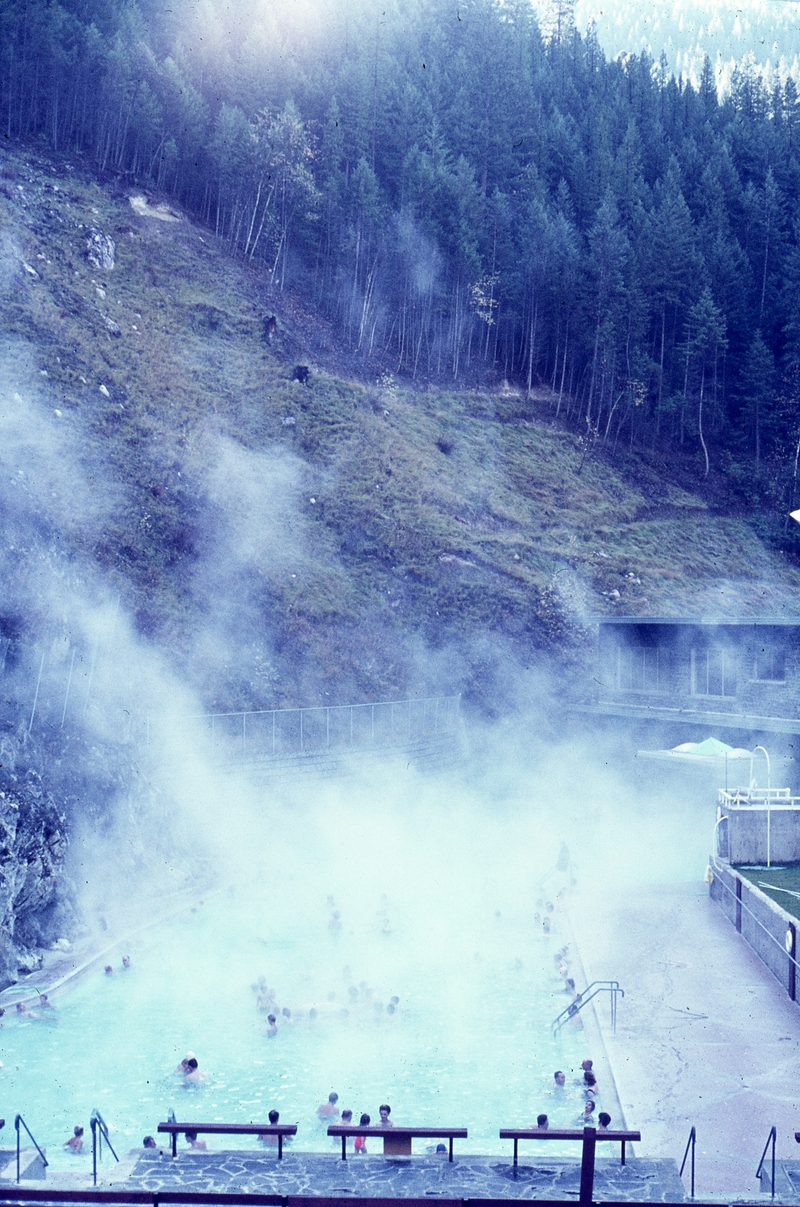 401234: Radium Hot Springs BC Canada Bathing Pool