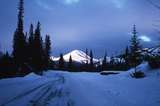 401258: near CPR Survey Camp Fording River BC Canada Distant mountain