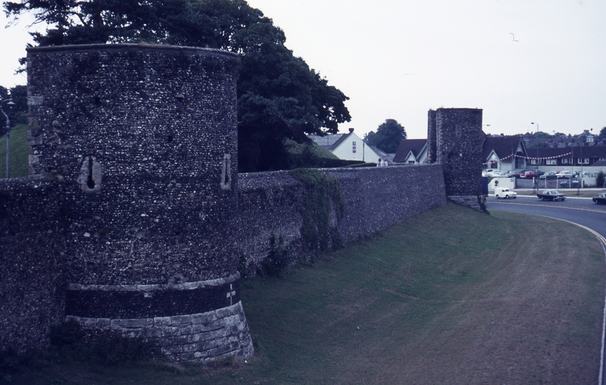 401343: Canterbury Kent England City Wall