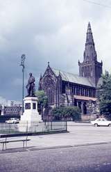 401421: Glasgow Scotland St Mungo's Cathedral David Livingstone memorial