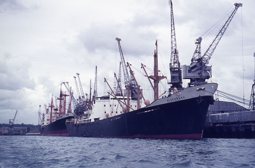 401505: Mombasa Kenya Vessel 'Riverbank' and another vessel at berth in harbour