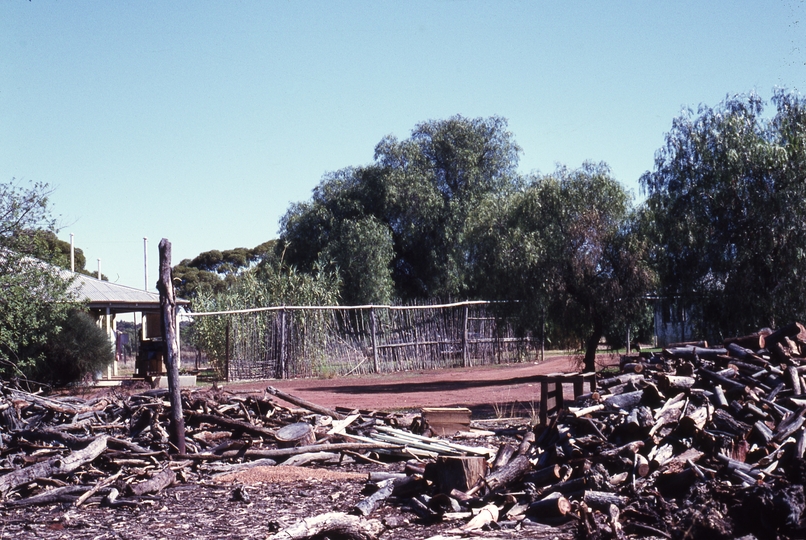 401549: Southern Cross Hospital Grounds Western Australia Nurses Home left and Old Mortuary right Photo Wendy Langford