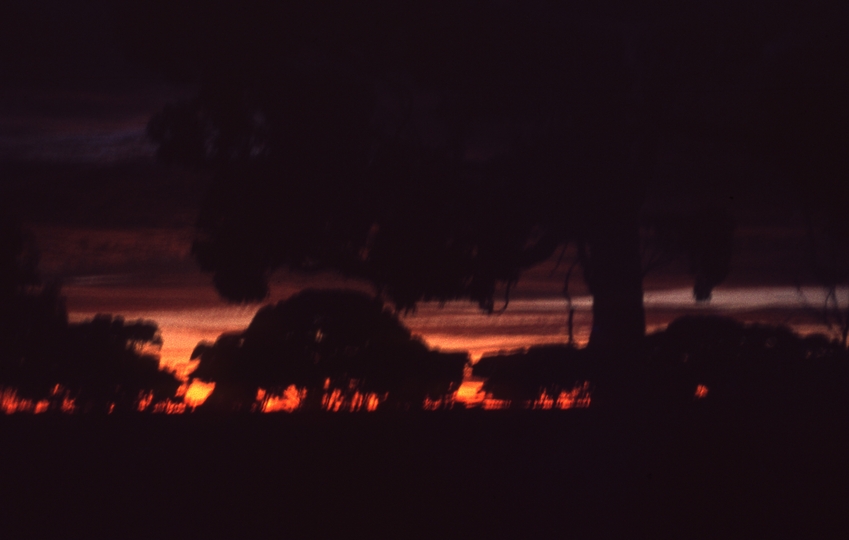 401551: Dawn viewed from Southern Cross Hospital Western Australia Photo Wendy Langford