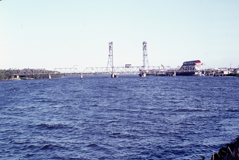 401576: Hexham New South Wales Highway Bridge over the Hunter River looking downstream Photo Wendy Langford