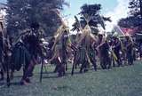 401781: Nuku'Alofa Tonga Dances on Malae War Dance Photo Wendy Langford