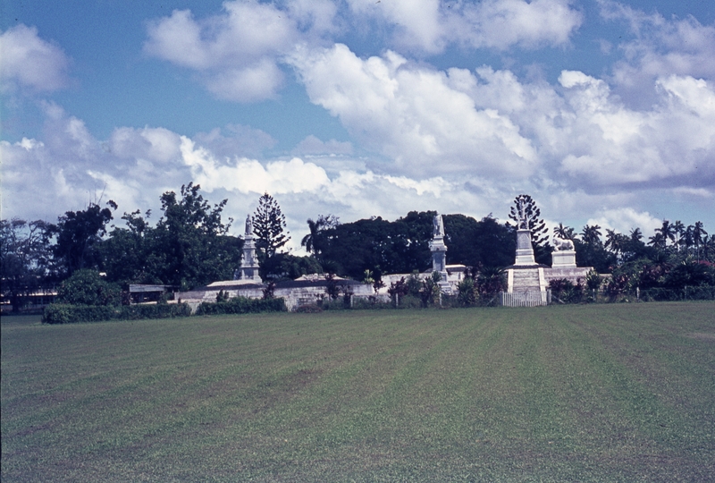 401785: Nuku'Alofa Tonga Royal Tombs Photo Wendy Langford